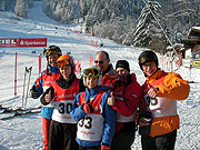 Teilnehmer bei 1. Medien Ski Cup 2009 in Brauneck (©Foto: Dietmar Bayer)